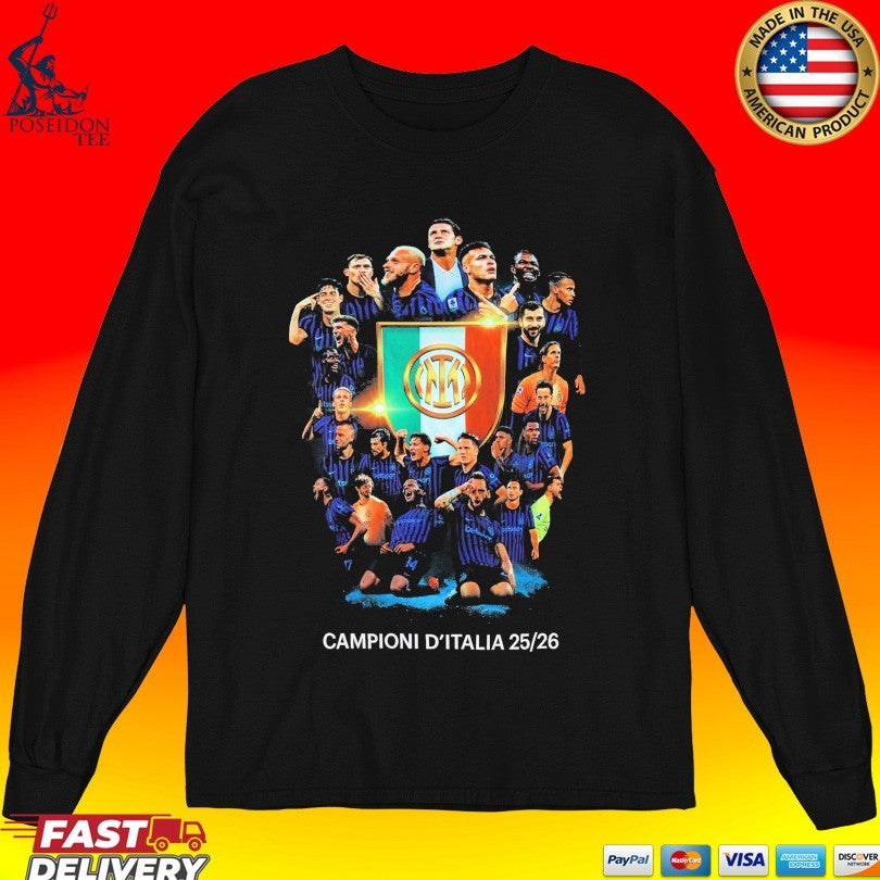 Inter Campioni D’italia 25 26 T-shirt
