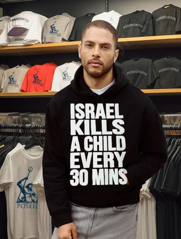 Isrel Kills A Child Every 30 Mins T-shirt