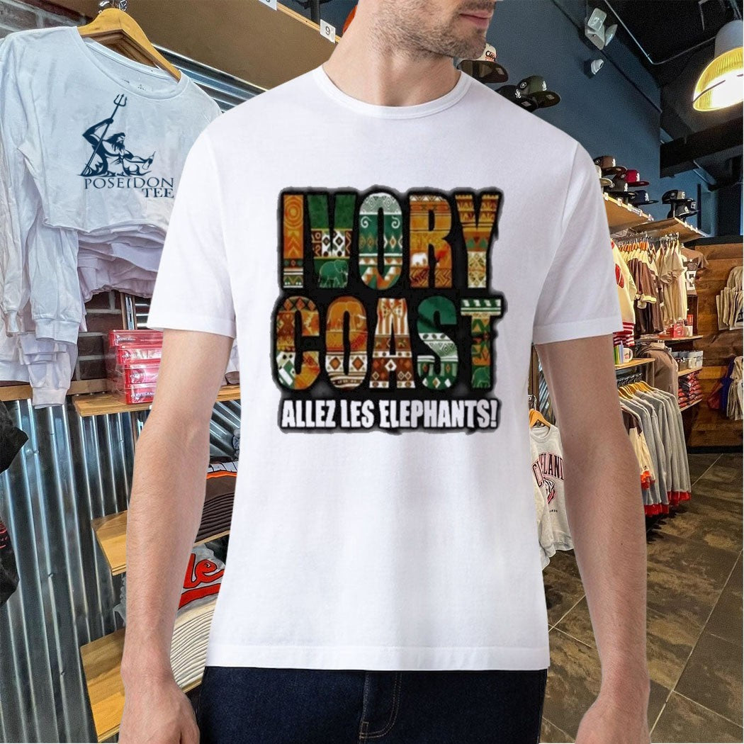 Ivory Coast Allez Les Elephants 2026 World Cup T-shirt
