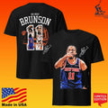 Jalen Brunson Hand Tucked Under The Nose Celebration T-shirt