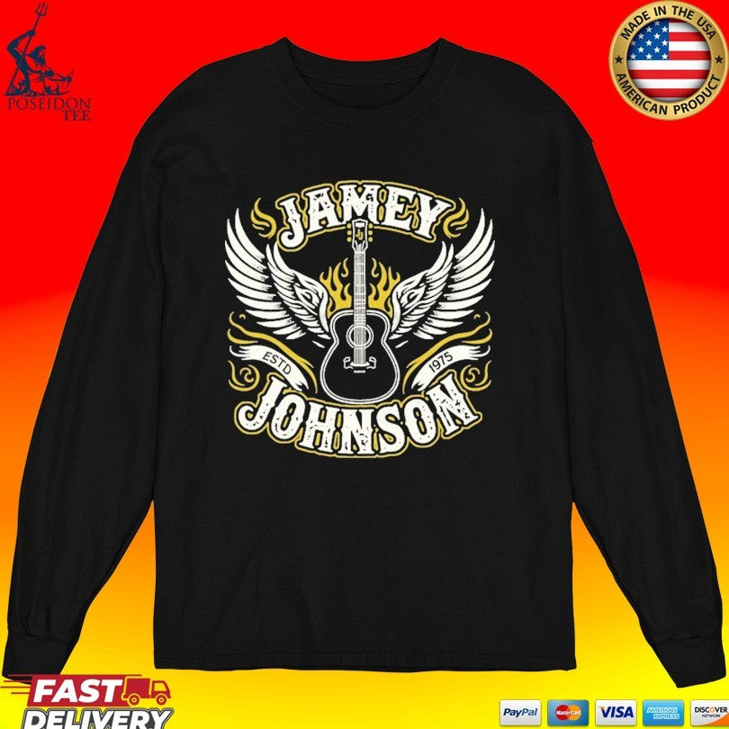 Jamey Johnson Est. 1975 Guitar T-shirt