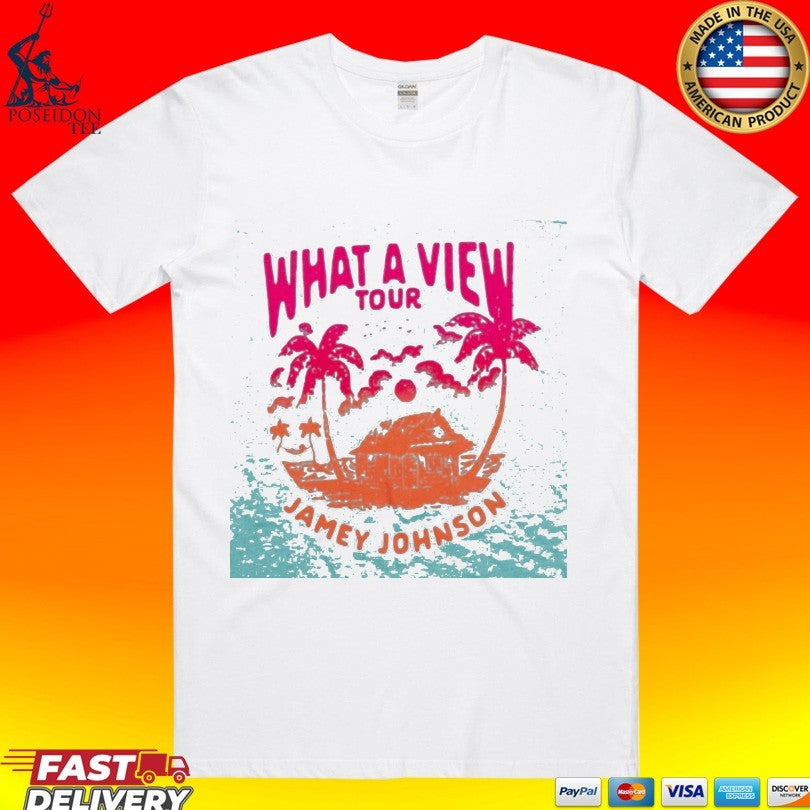 Jamey Johnson What A View Tour T-shirt