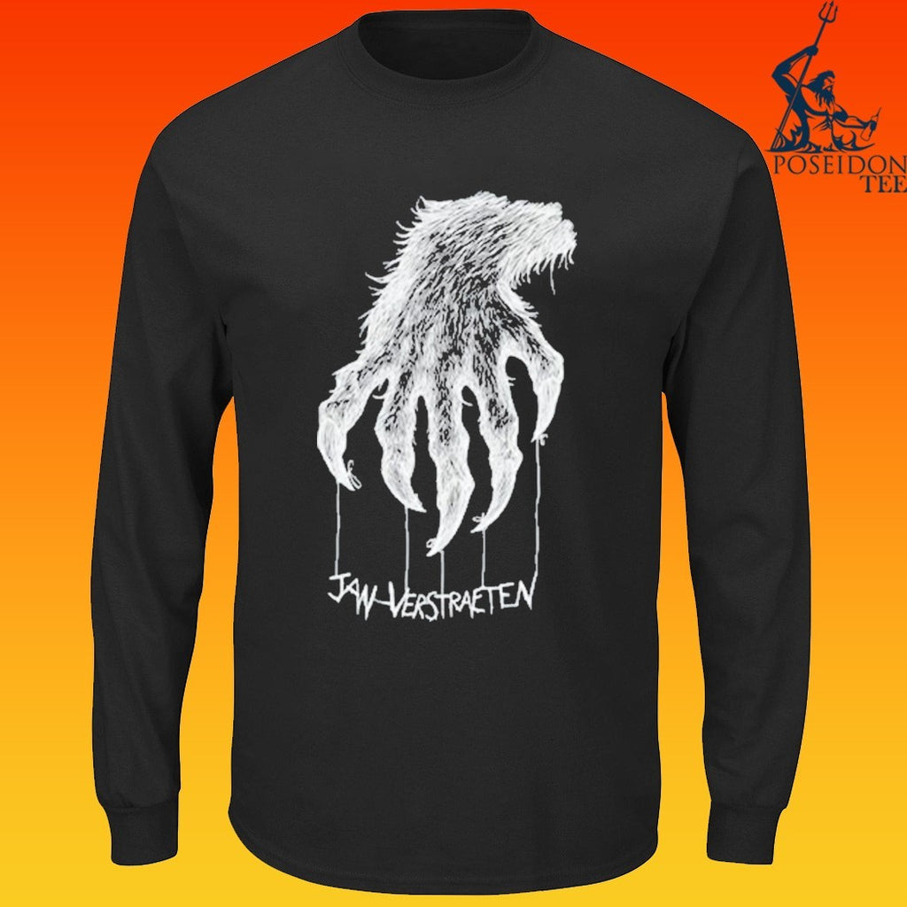 Jan Verstraeten Claws Black T-shirt