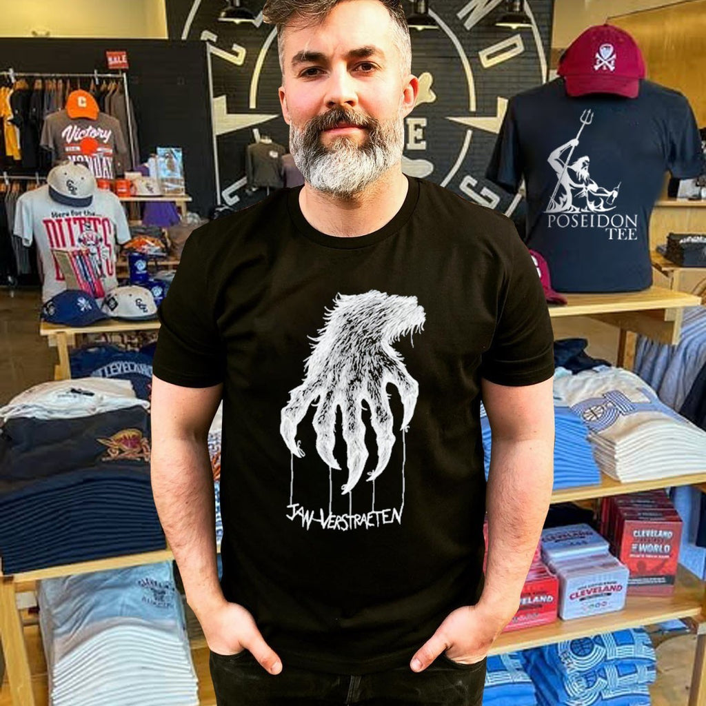 Jan Verstraeten Claws Black T-shirt