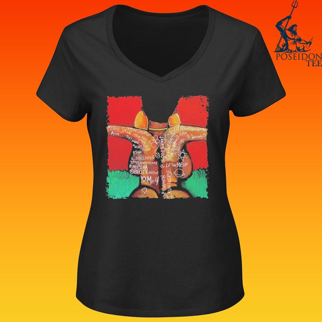 Jill Scott Twtmc Album Back Art T-shirt