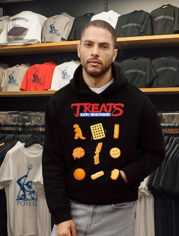 Jim’ll Paint It Treats Of Beige T-shirt