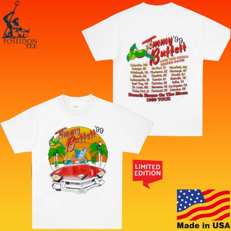 Jimmy Buffett Cadillac Summer 99′ T-shirt