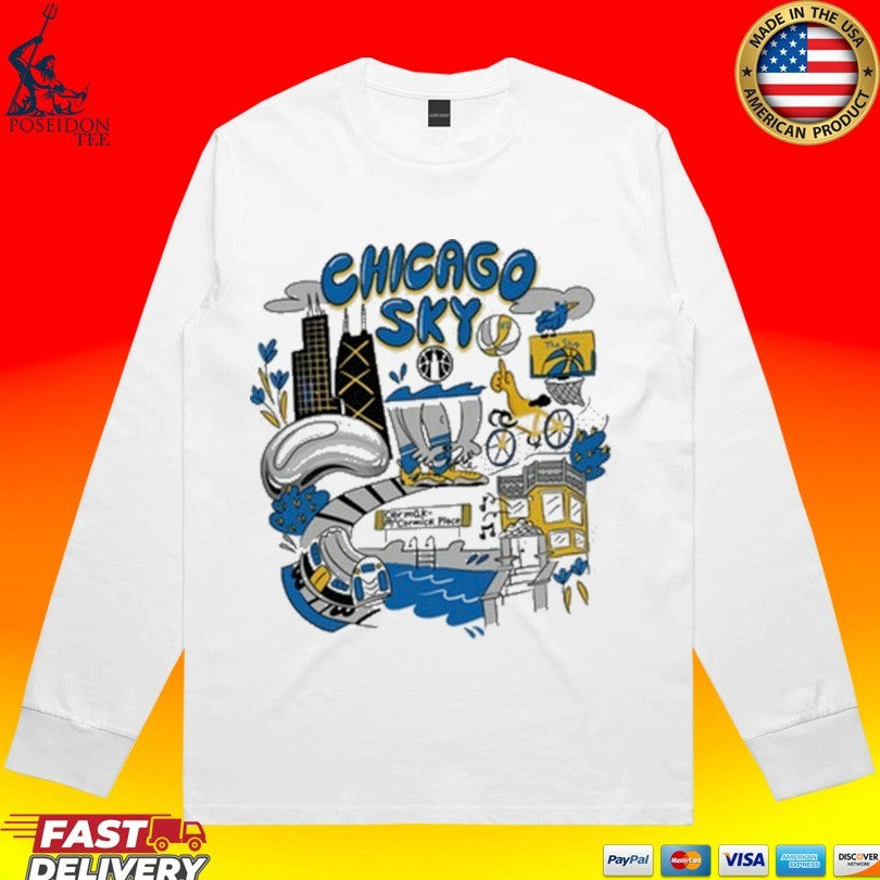 Joe Kraft Chicago Sky T-shirt