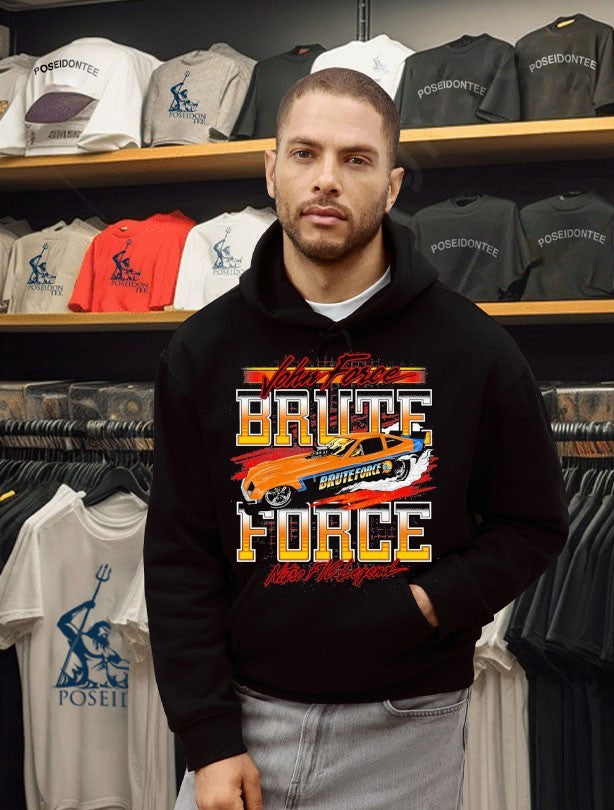 John Force Brute Force Nitro Fic Legend T-shirt