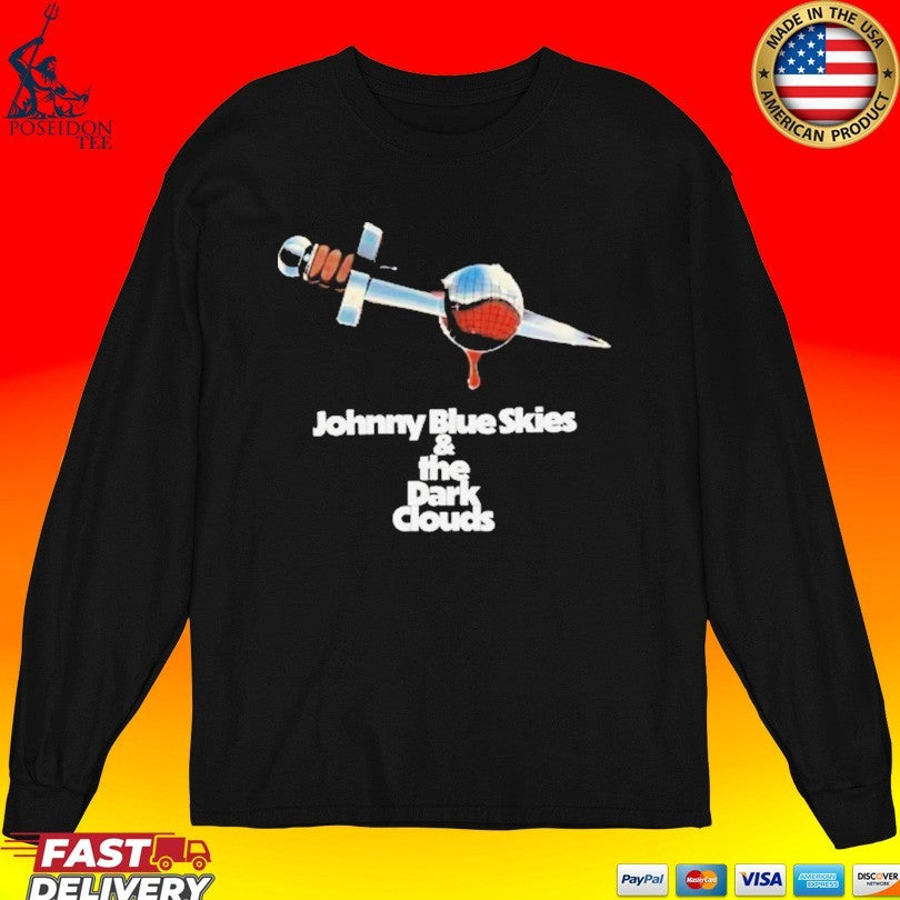 Johnny Blue Skies And The Dark Clouds Dagger T-shirt