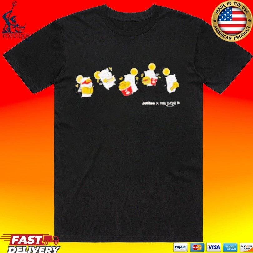 Jollibee X Final Fantasy Xiv Moogle T-shirt