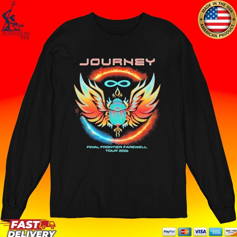 Journey Final Frontier Farewell Tour 2026 T-shirt