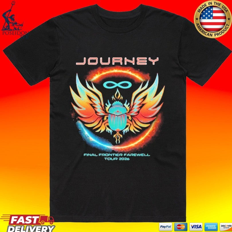 Journey Final Frontier Farewell Tour 2026 T-shirt