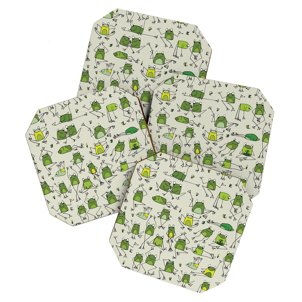 Funny Frogs Coaster Gallery Image 1