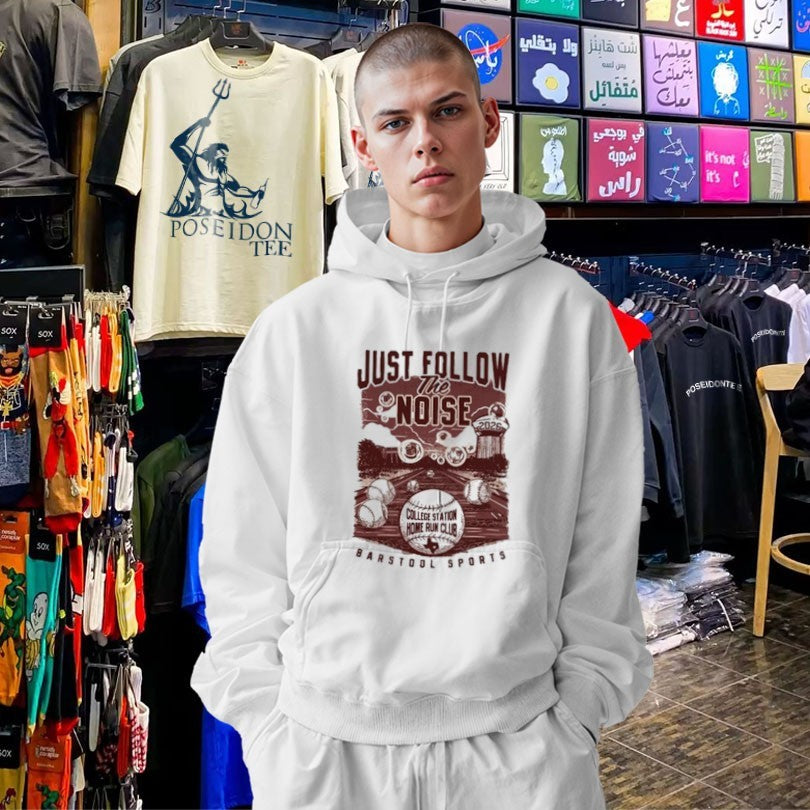 Just Follow The Noise 2026 Baseball T-shirt