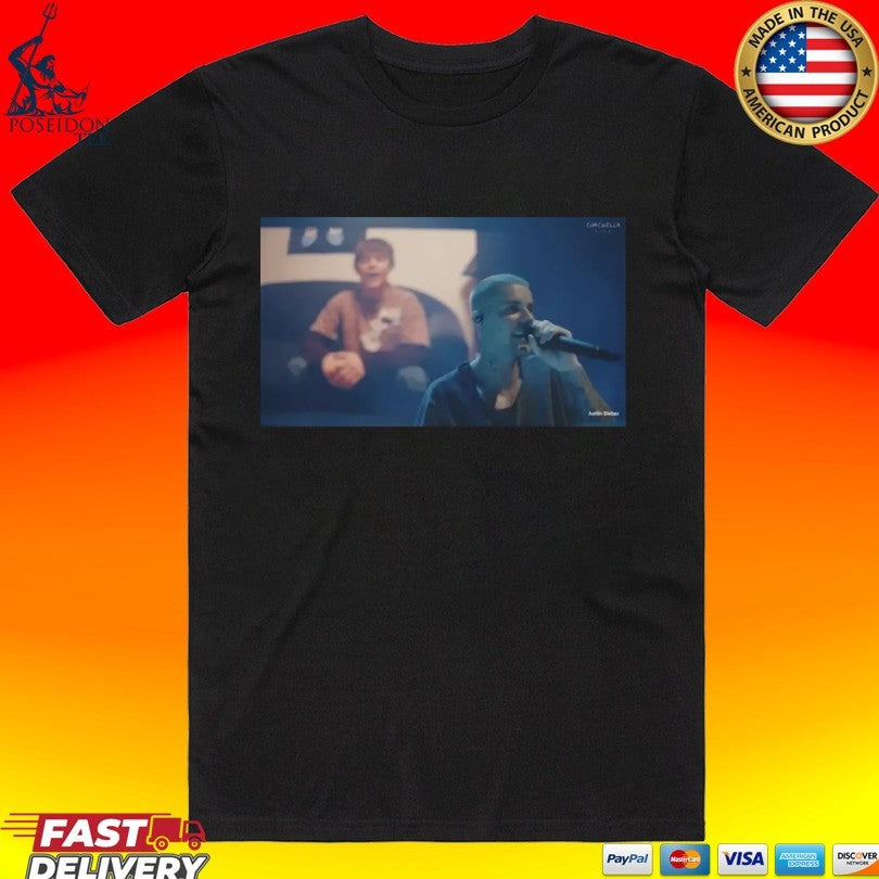 Justin Bieber Coachella Performance T-shirt