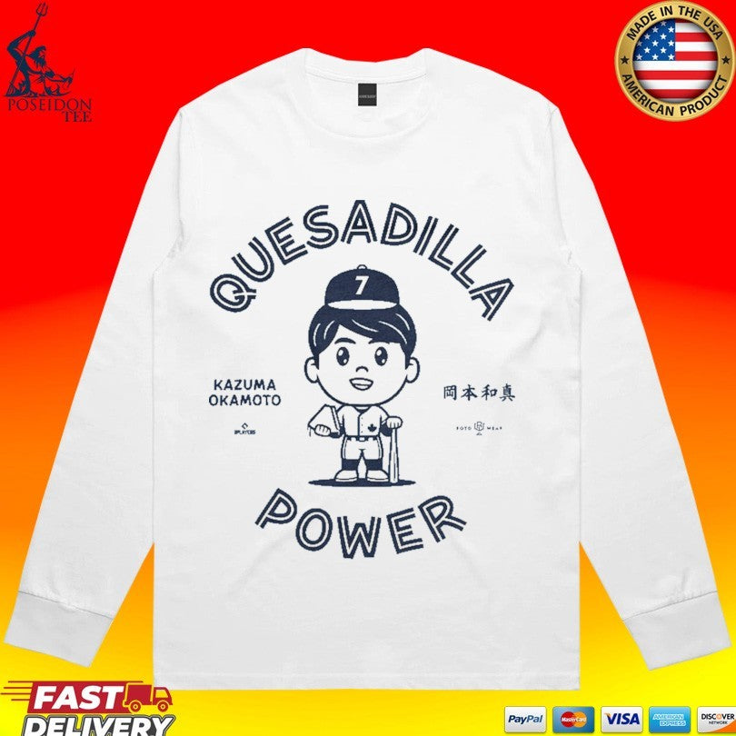 Kazuma Okamoto Quesadilla Power T-shirt