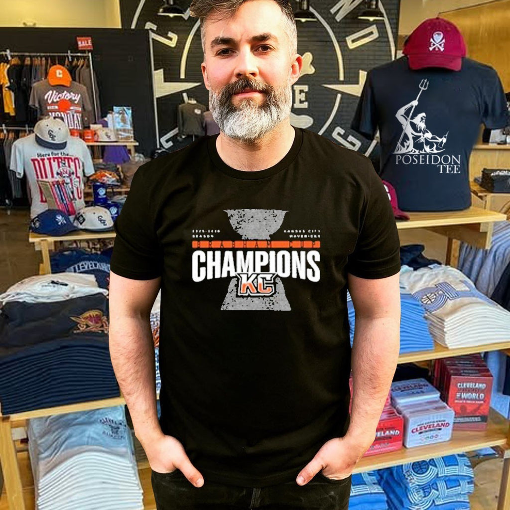 Kc Mavericks 2026 Brabham Cup Champions T-shirt