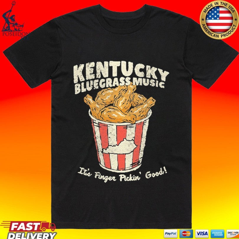 Kentucky Bluegrass Music It’s Finger Pickin’ Good T-shirt