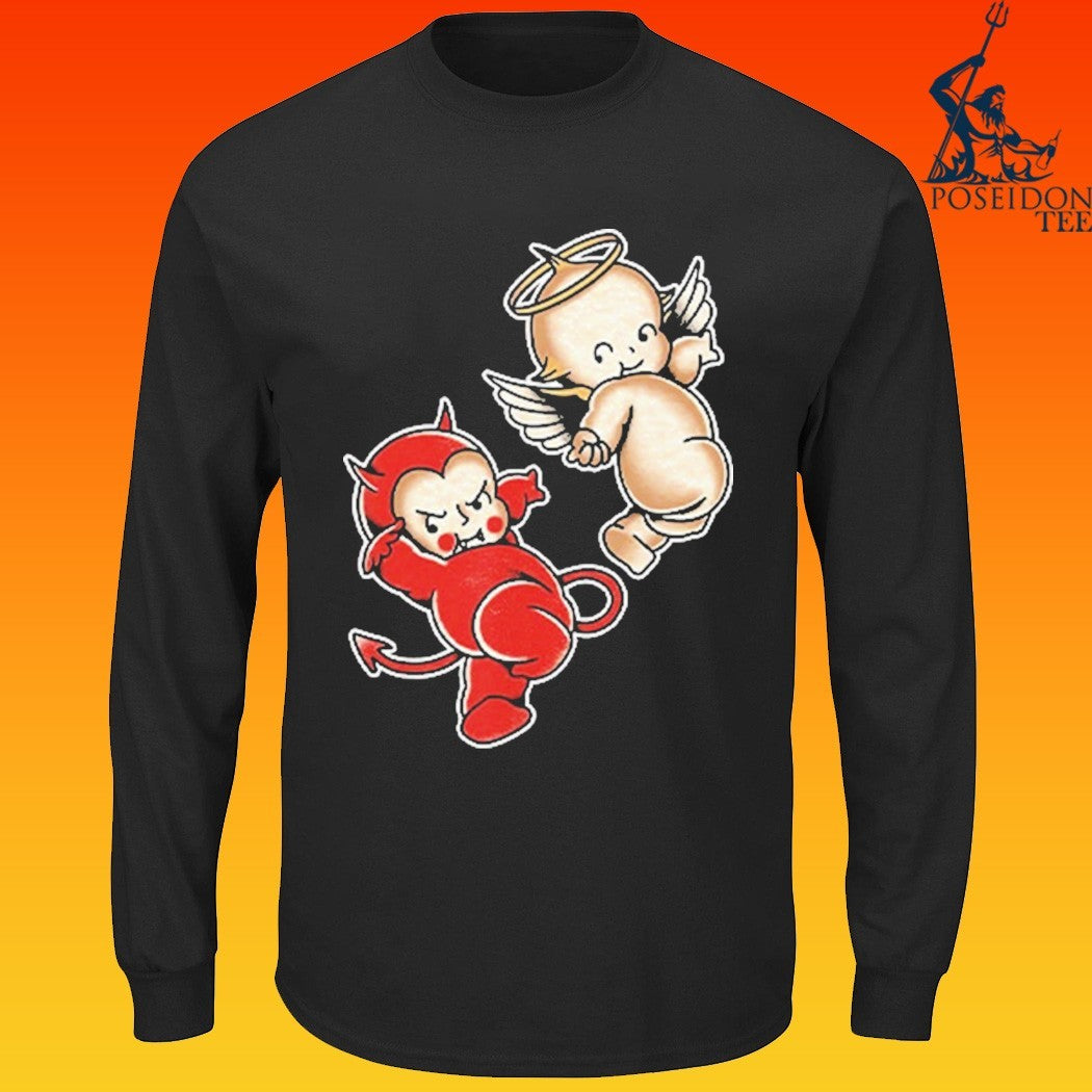 Kewpie Baby Devil Angel Cherubs T-shirt