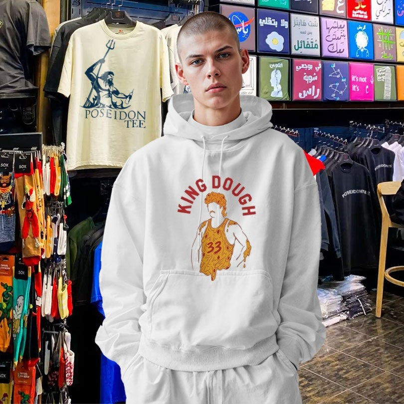 King Dough Larry Bird Pizza 33 Basketball T-shirt