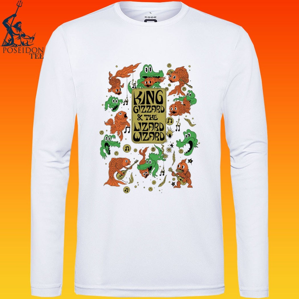 King Gizzard And The Lizard Wizard Fishie Hooks T-shirt