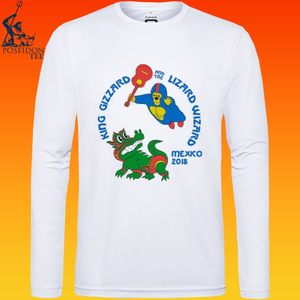 King Gizzard And The Lizard Wizard Mexico Guitar T-shirt