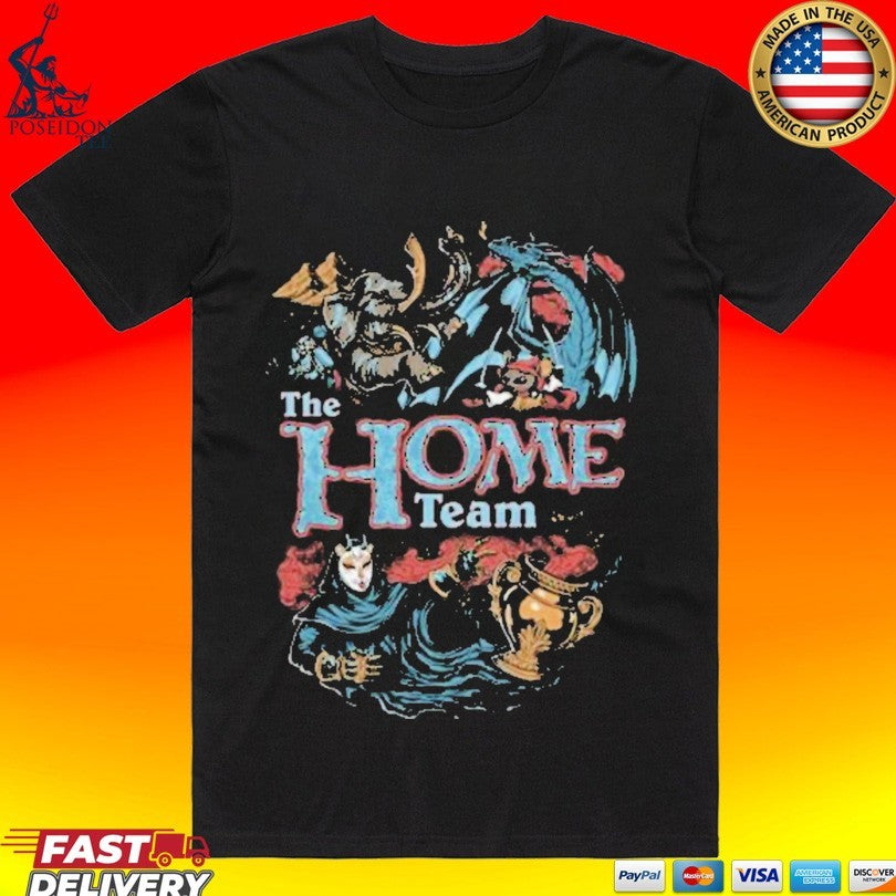 Kings Road The Home Team Mtg Retro Collage T-shirt