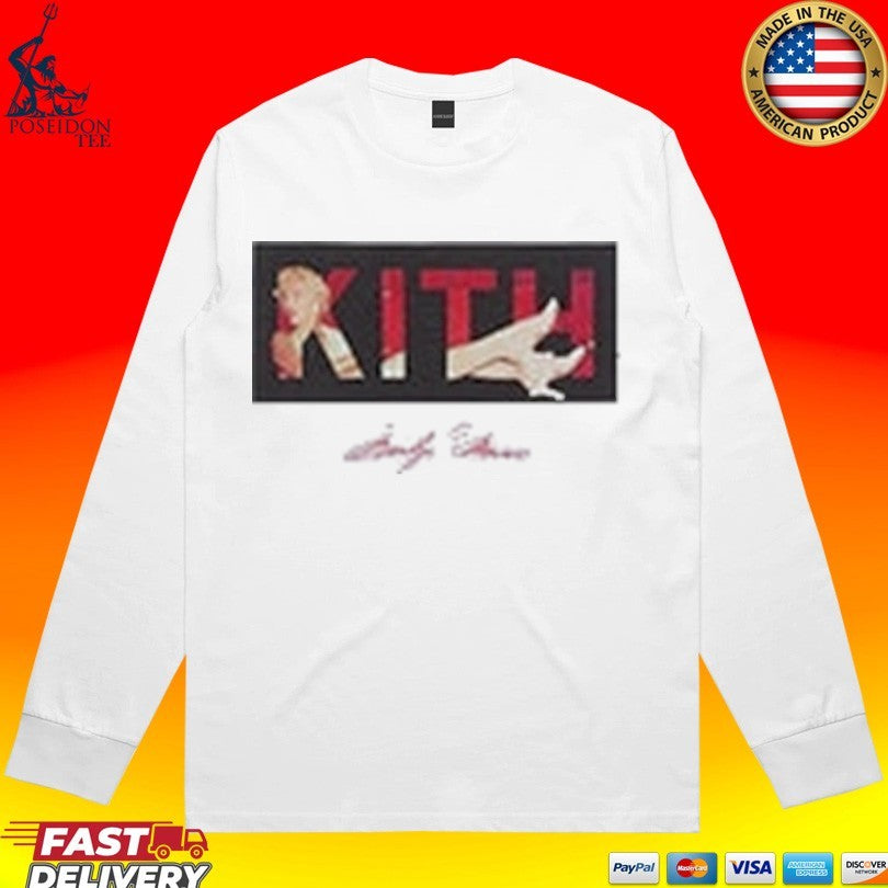 Kith For Marilyn Monroe Seven Classic Year Logo T-shirt