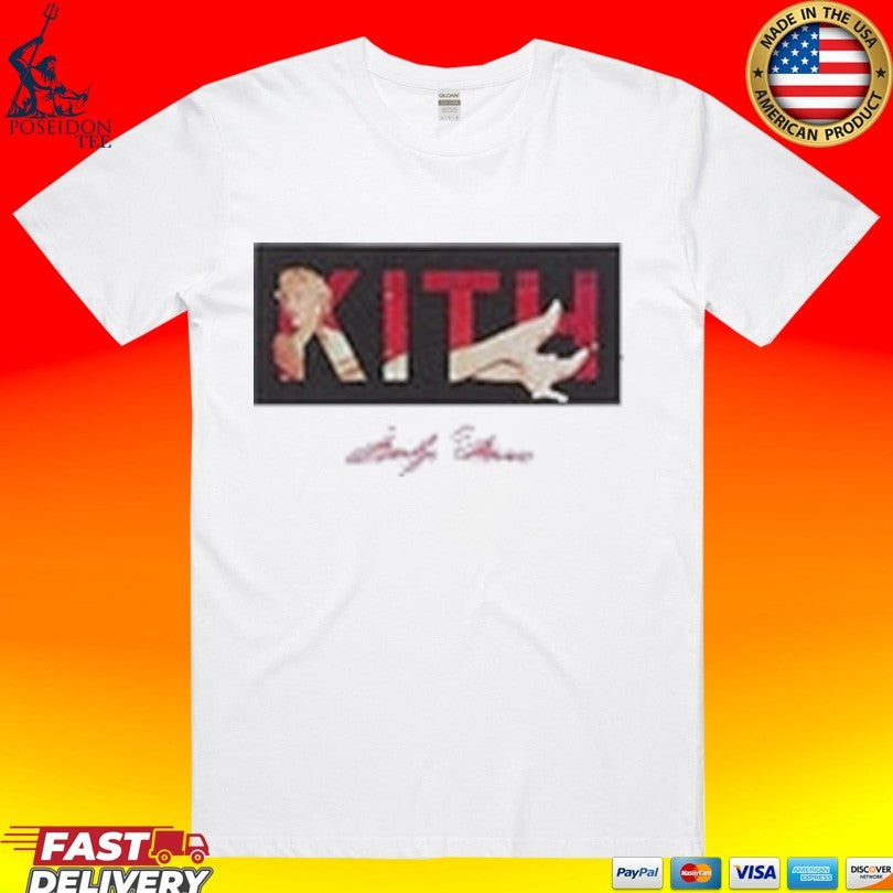 Kith For Marilyn Monroe Seven Classic Year Logo T-shirt