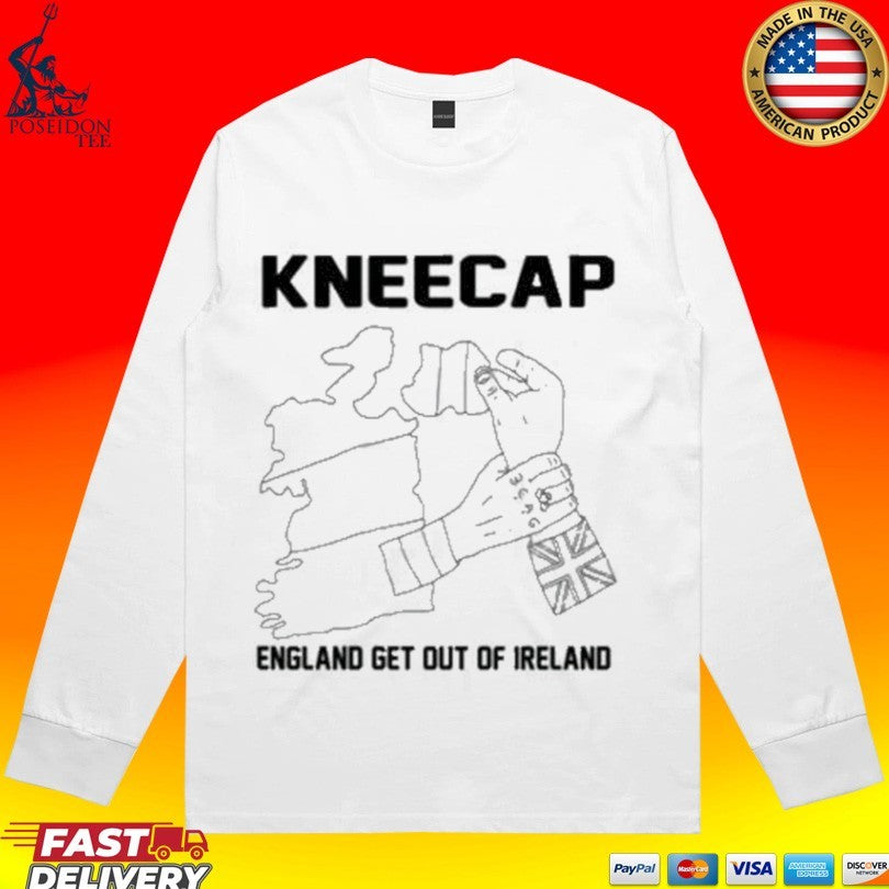 Kneecap England Get Out Of Ireland T-shirt