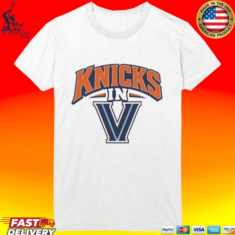 Knicks In 5 Championship Ny Knicks In V T-shirt