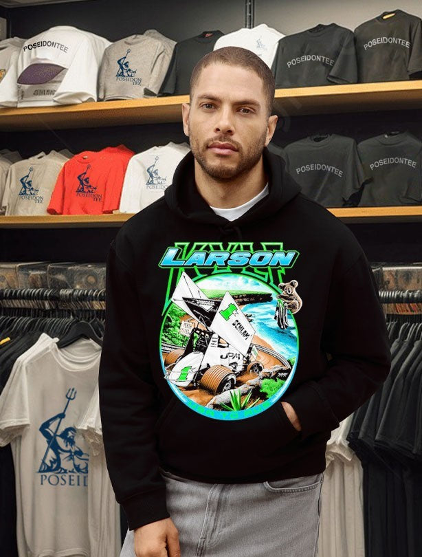 Kyle Larson Schlam Australian T-shirt