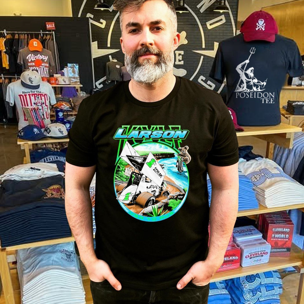 Kyle Larson Schlam Australian T-shirt