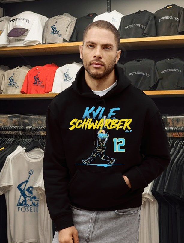 Kyle Schwarber Philly Slugger Swing Number T-shirt