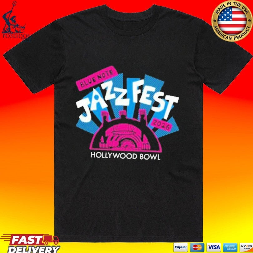 La Phil Blue Note Jazz Festival 2026 Hollywood Bowl T-shirt