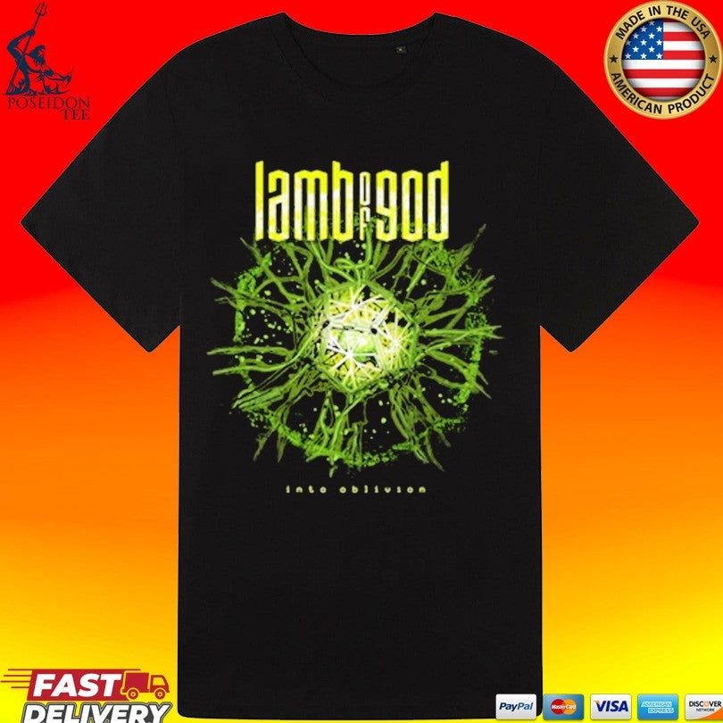 Lamb Of God Into Oblivion Burst T-shirt