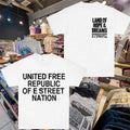 Land Of Hope & Dreams American Tour United Free Republic Of E Street Nation 2026 T-shirt