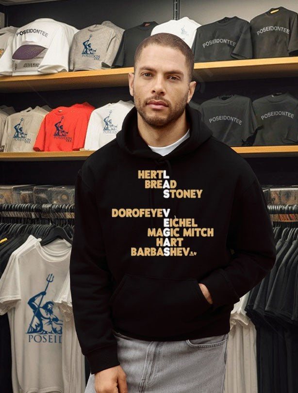 Las Vegas Hockey Names 2026 Hertl Bread Stoney Dorofeyev Eichel Magic Mitch Hart Barbashev T-shirt