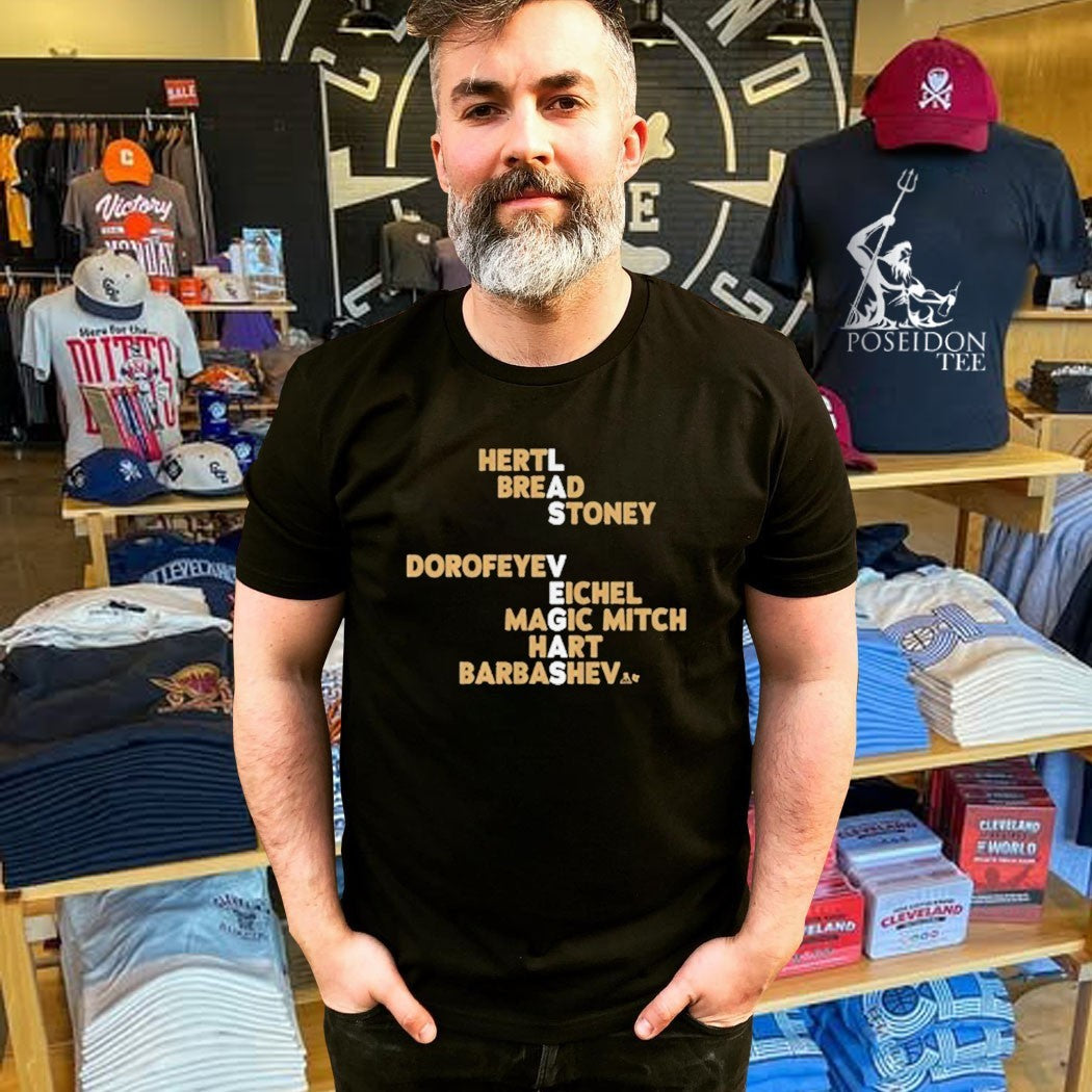 Las Vegas Hockey Names 2026 Hertl Bread Stoney Dorofeyev Eichel Magic Mitch Hart Barbashev T-shirt