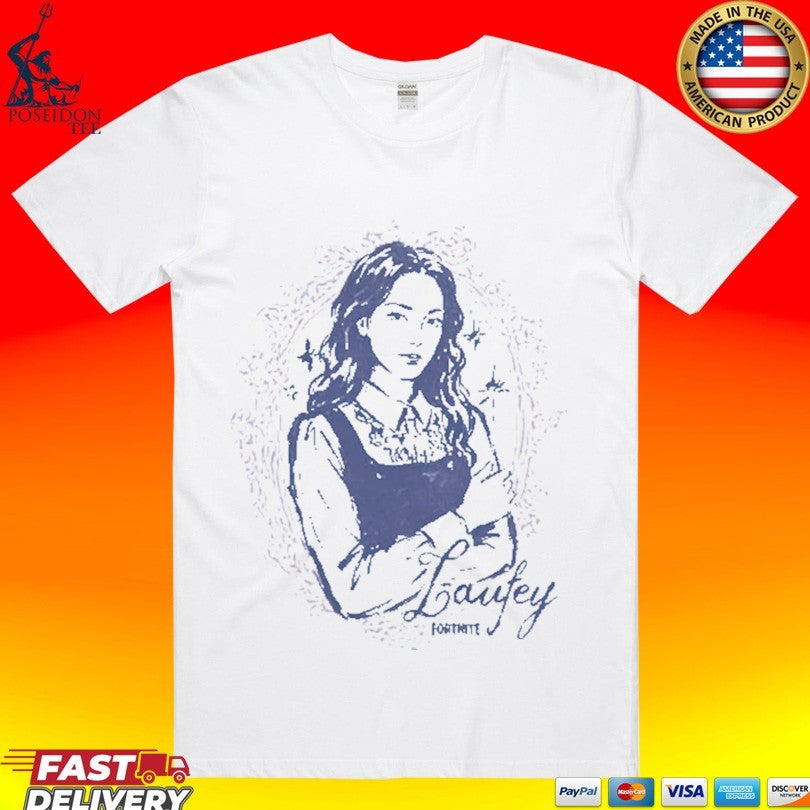 Laufey X Fortnite Mirror T-shirt