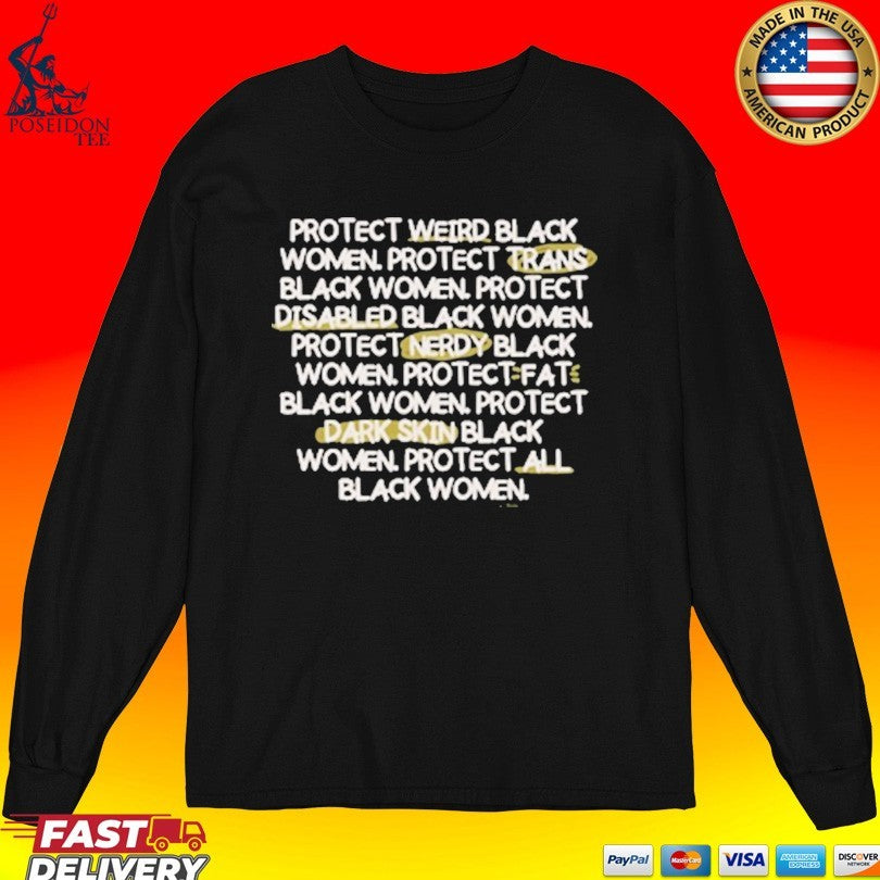Legendary Rootz Protect All Black Girls T-shirt