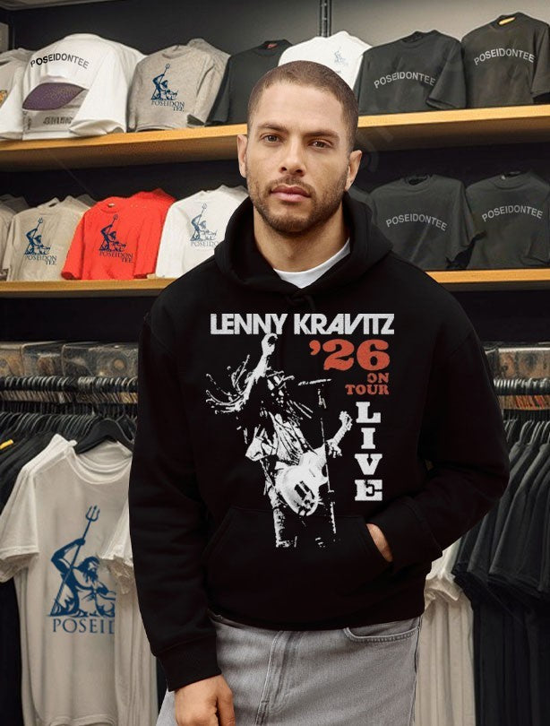 Lenny Kravitz ’26 On Tour Live T-shirt