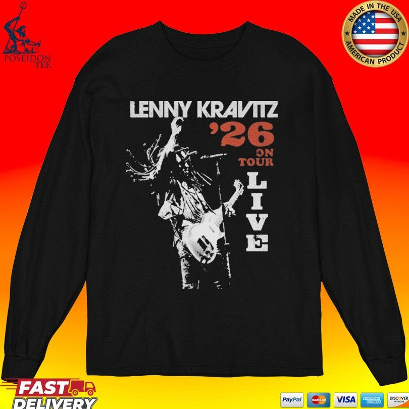 Lenny Kravitz ’26 On Tour Live T-shirt