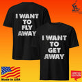 Lenny Kravitz I Want To Get Away I Want To Fly Away Lyric T-shirt