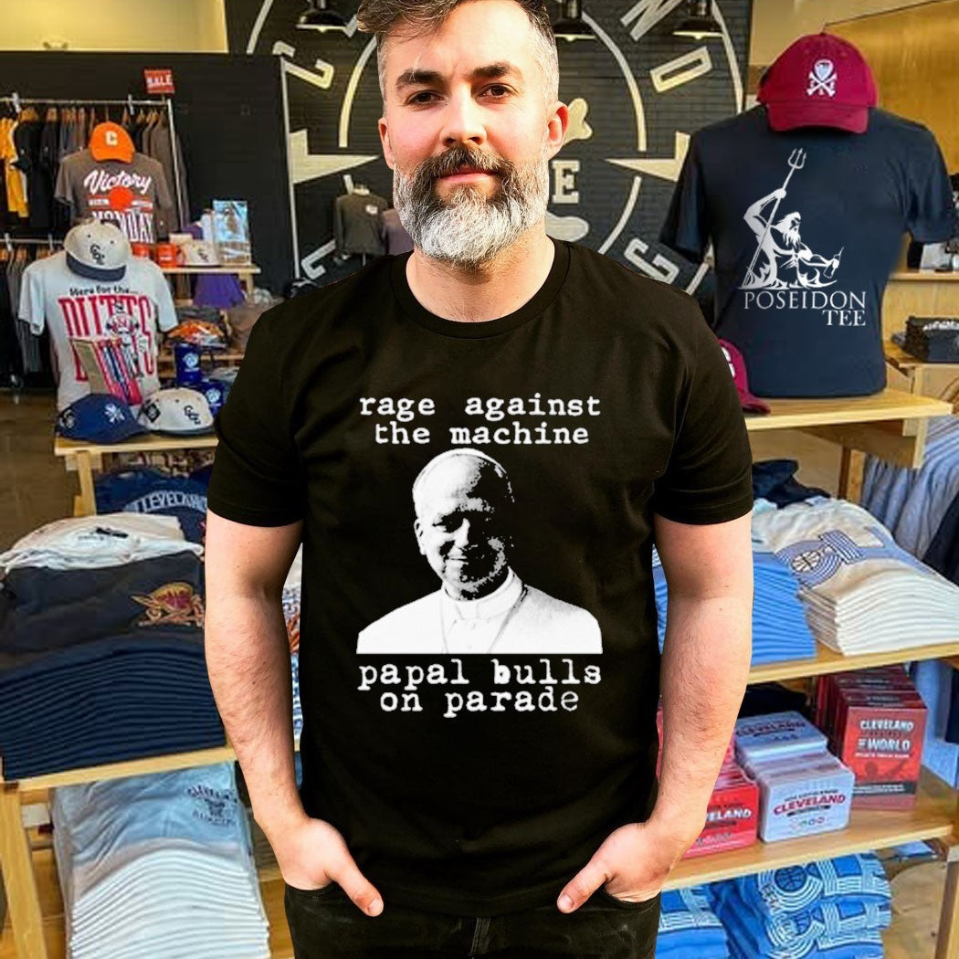 Leo Rage Against The Machine Papal Bulls On Parade T-shirt