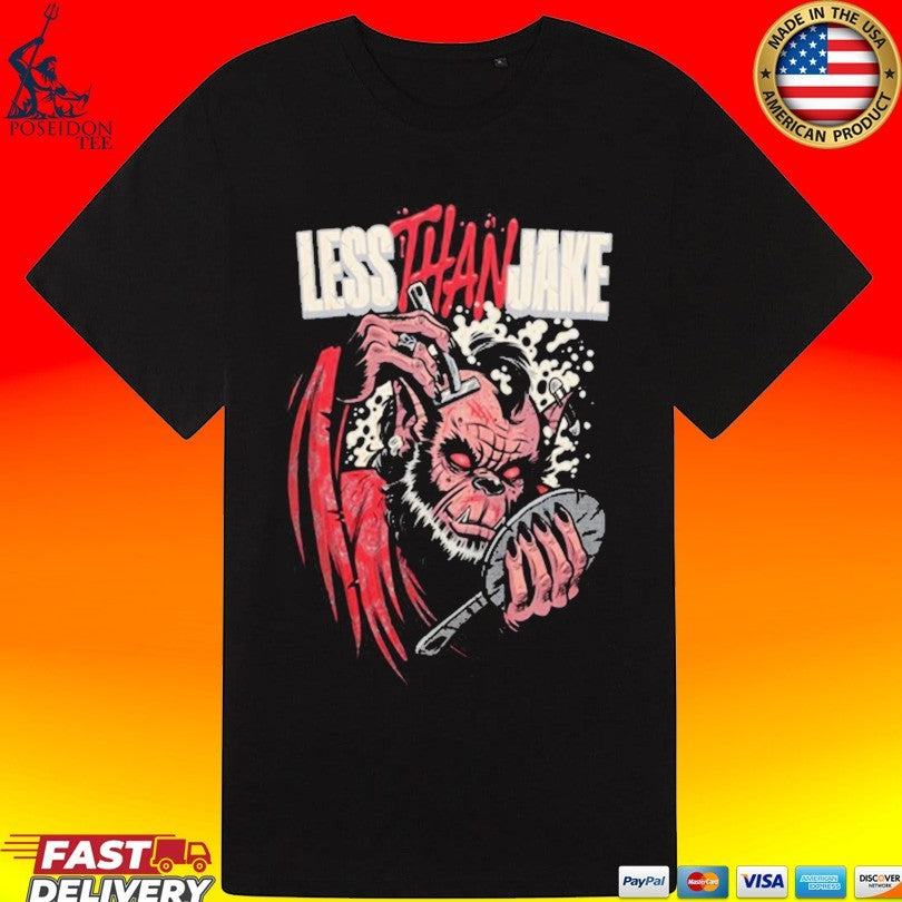 Less Than Jake Punk Werewolf T-shirt