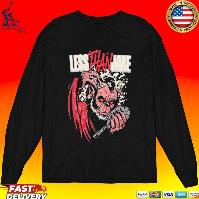 Less Than Jake Punk Werewolf T-shirt