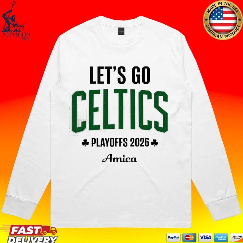 Let’s Go Celtics Basketball Playoffs 2026 T-shirt
