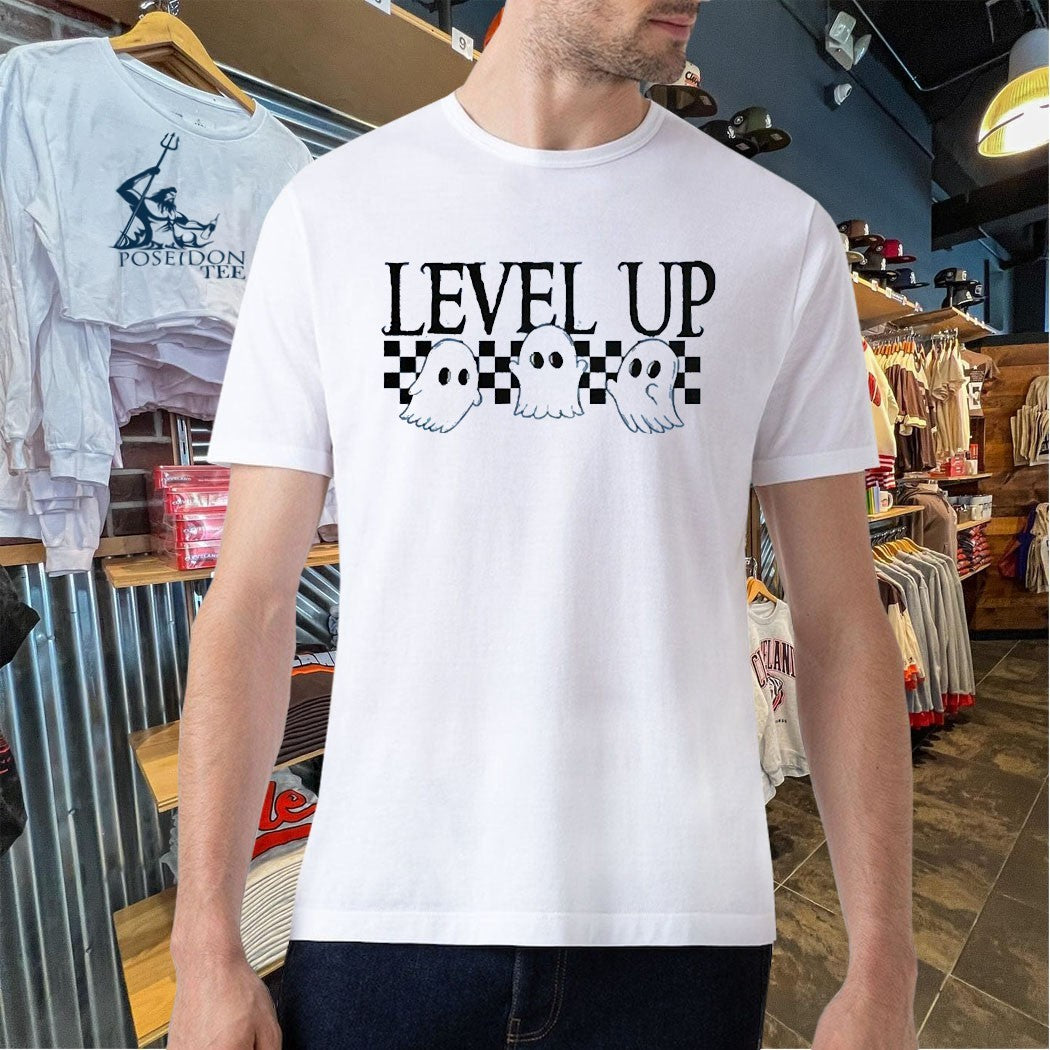 Level Up Ghost T-shirt